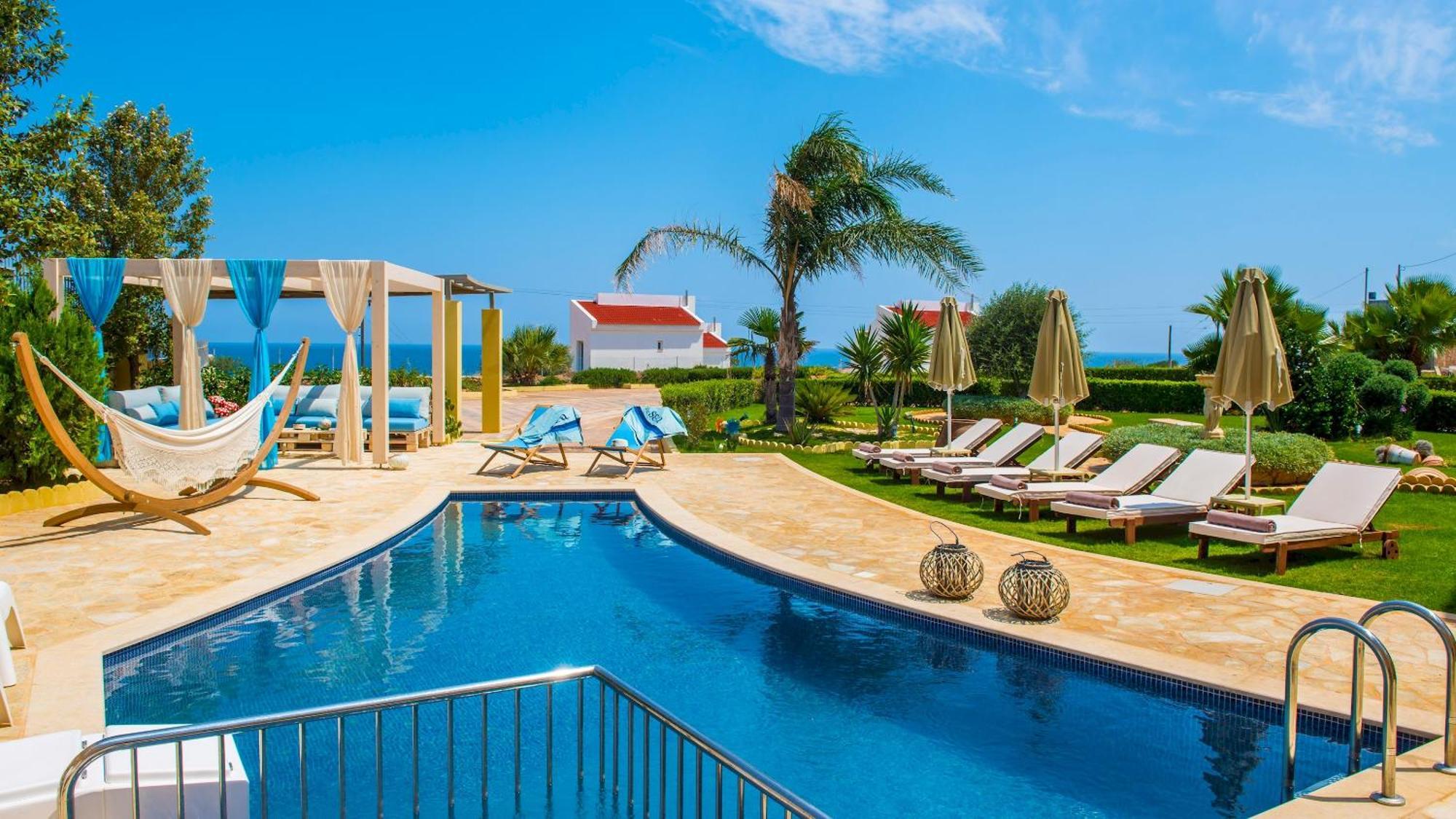 Azzuro Villa With Private Pool By Estia Hersonissos  Exterior foto